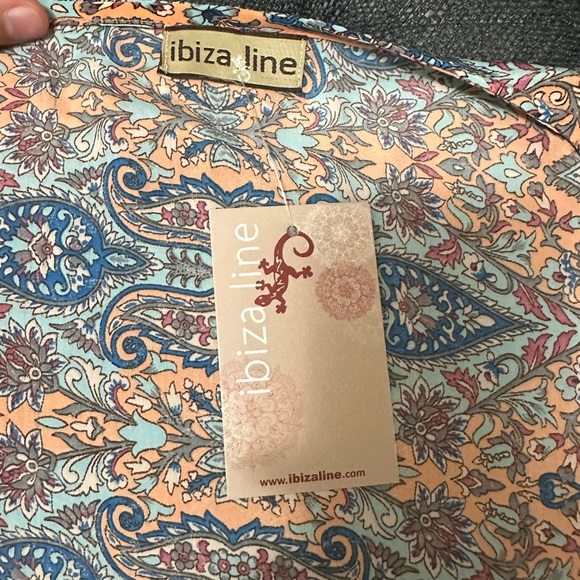 Piramide orange maxi wrap dress from Ibiza Line (XS) - Picture 2 of 7